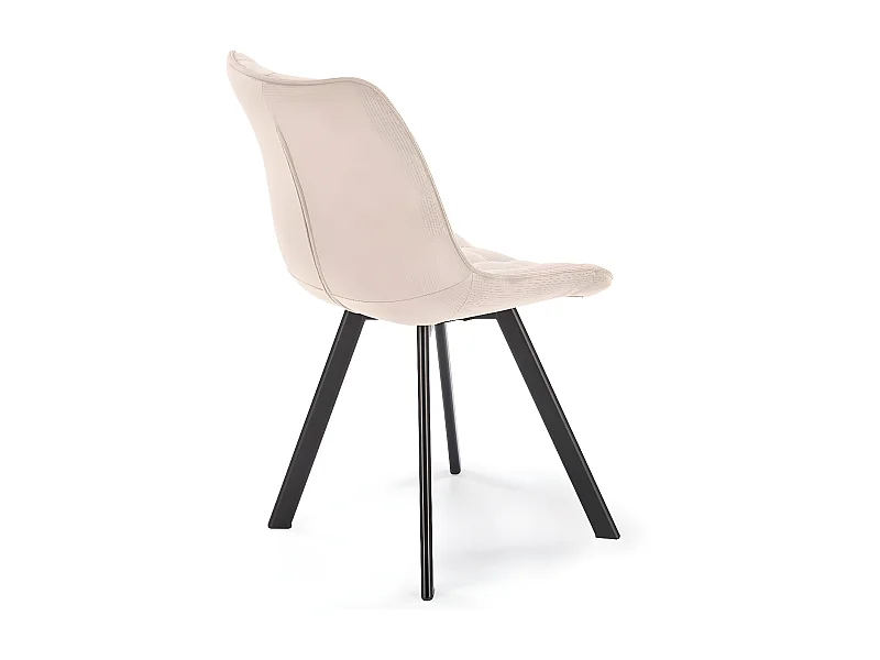 Stoel K549/Stoffen bekleding/Beige