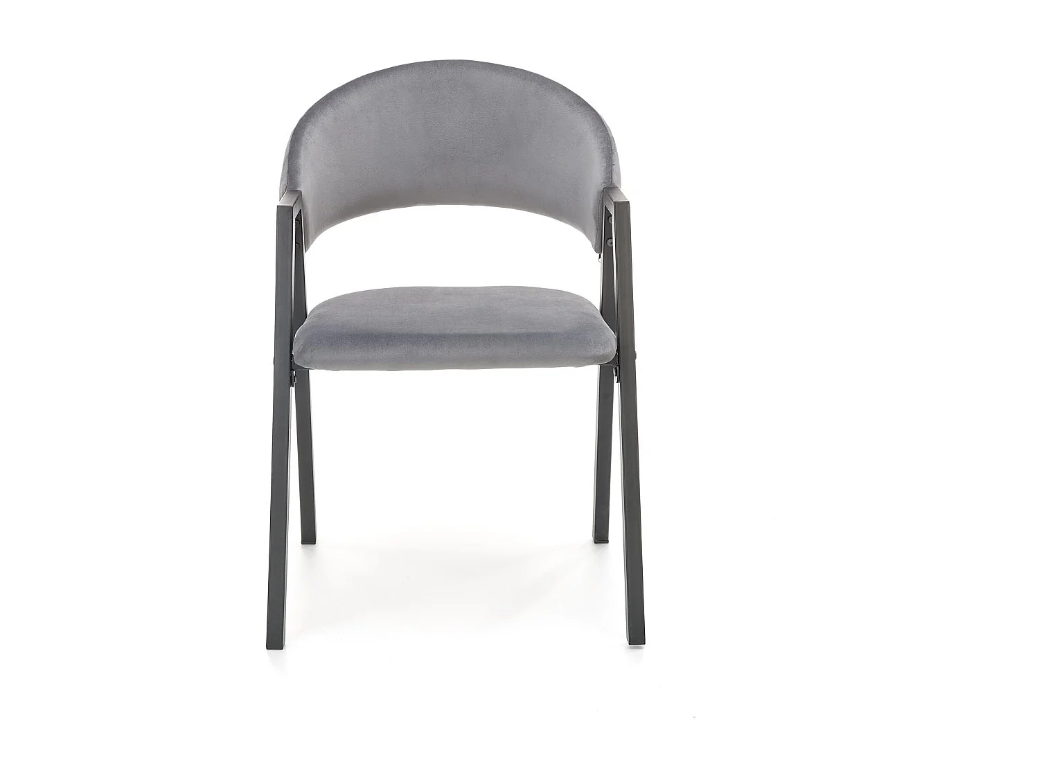 Chaise en acier 54x82 cm