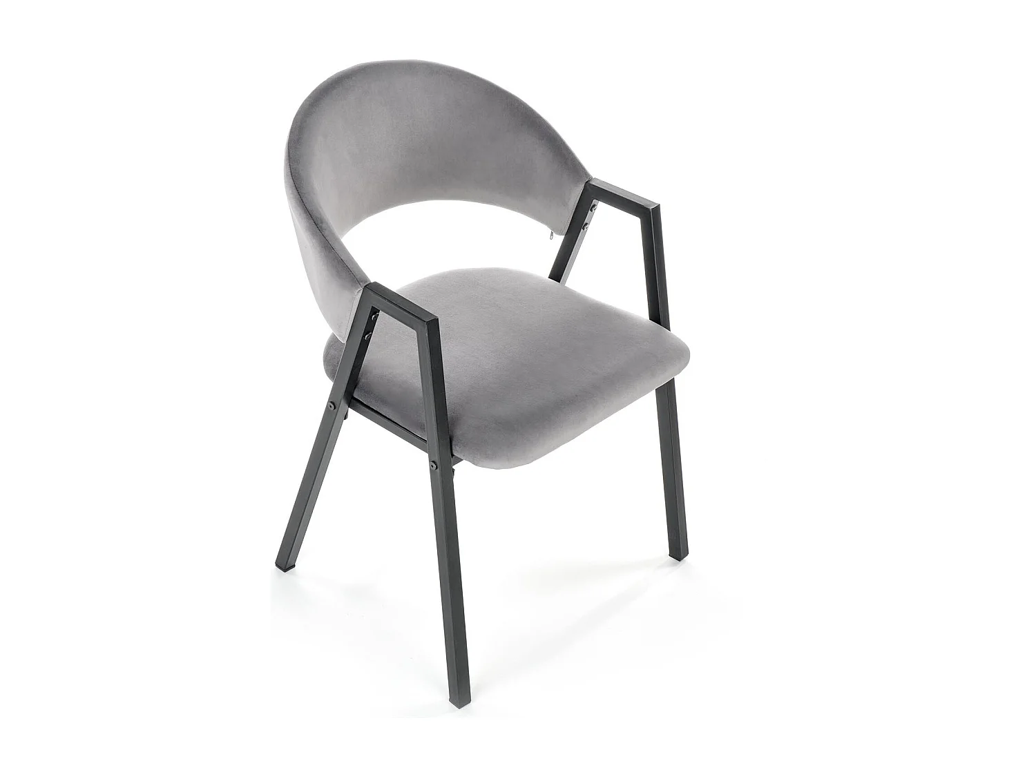 Chaise en acier 54x82 cm