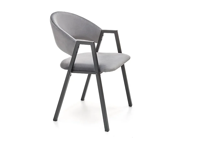 Chaise en acier 54x82 cm