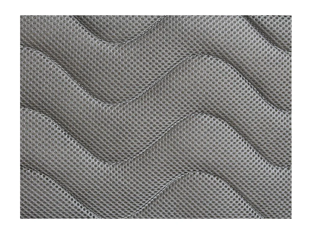 Set 120x200cm rete vano Naturale chiaro + mater. memory foam HD e Tess. 3D trasp. sp.18cm  - HEAVEN di YSMÉE