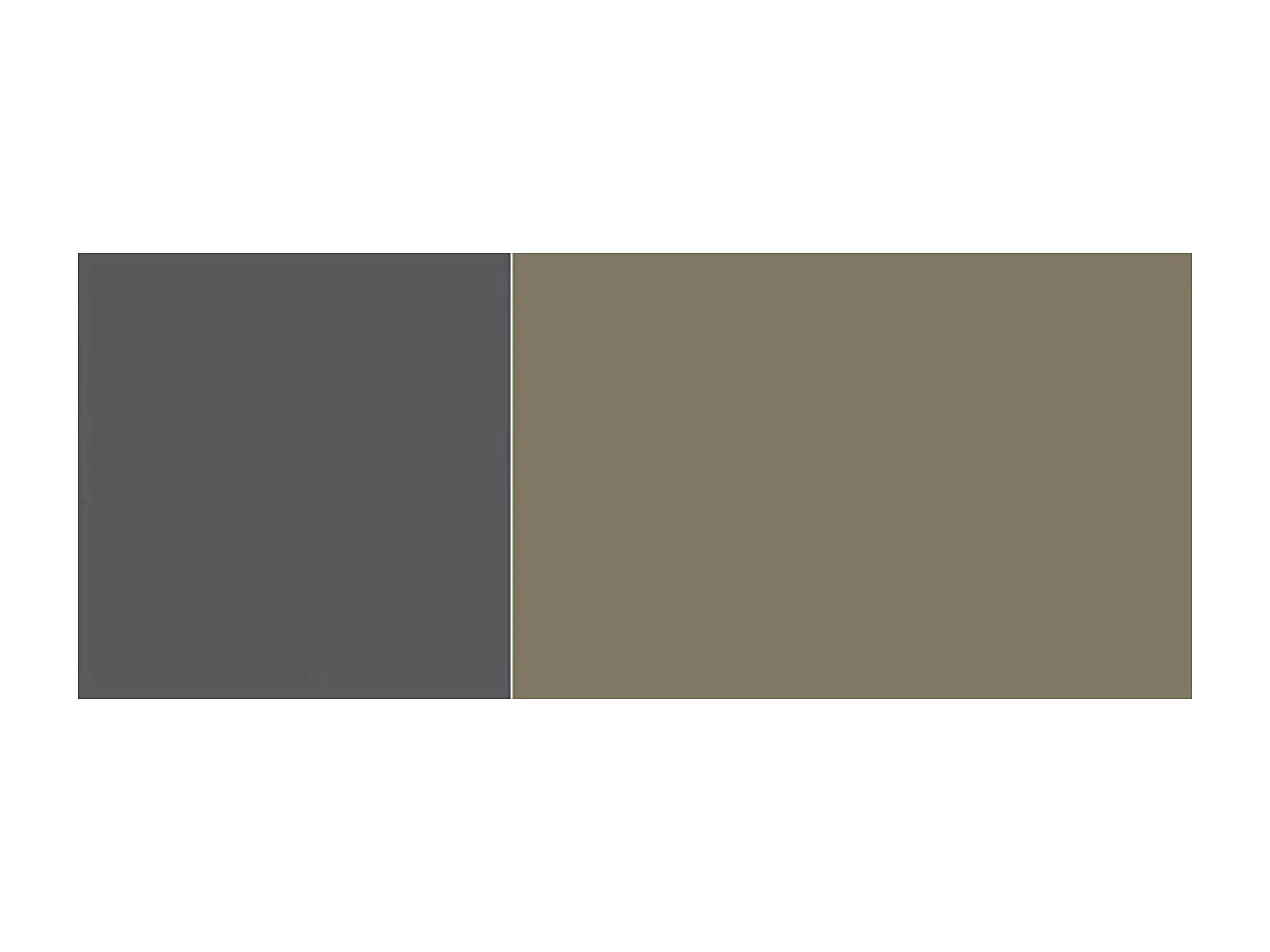 KÜCHENLEERBLOCK Bari lava / olivgrün matt 9-teilig