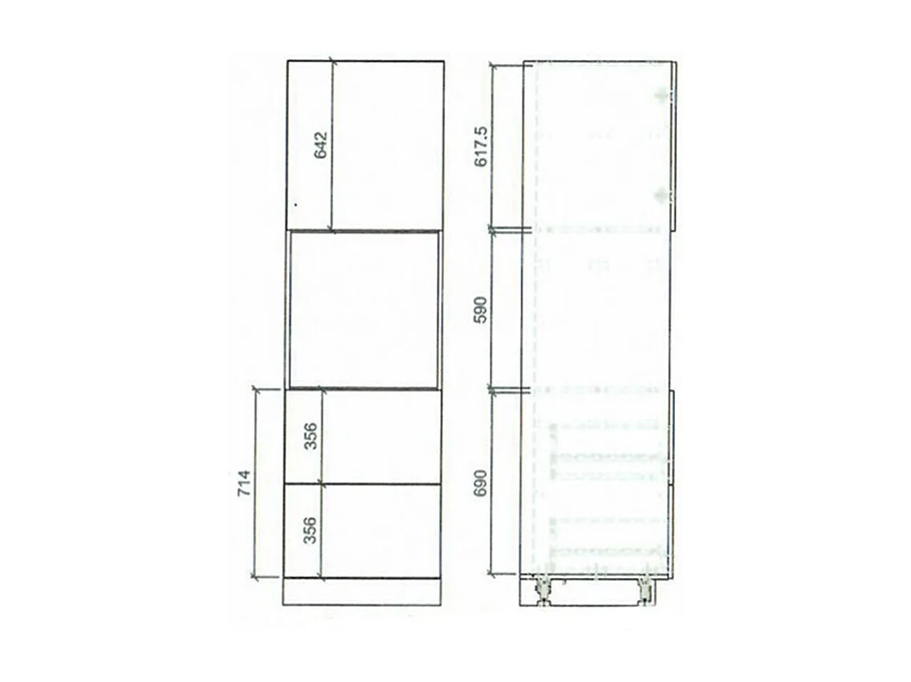 WINKELKÜCHE Brerra grau / verkehrsweiß-seidengrau hochglanz 9-teilig