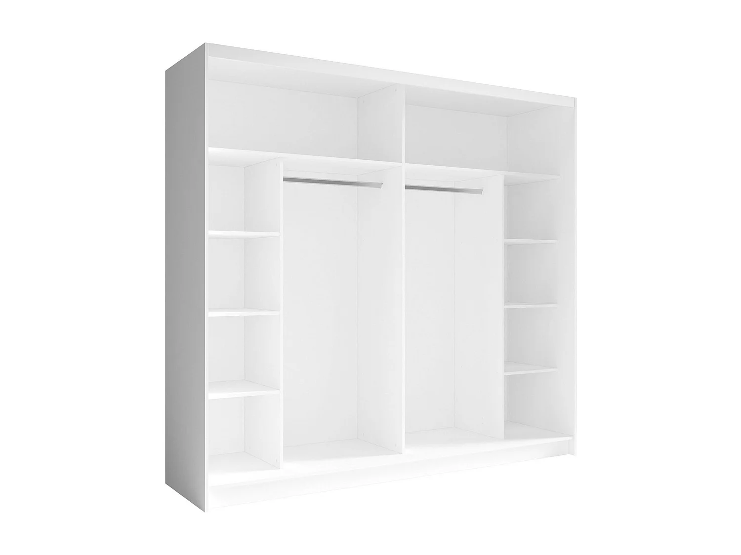 SCHIEBETÜRENSCHRANK Fino weiß 230 / 62 / 215cm