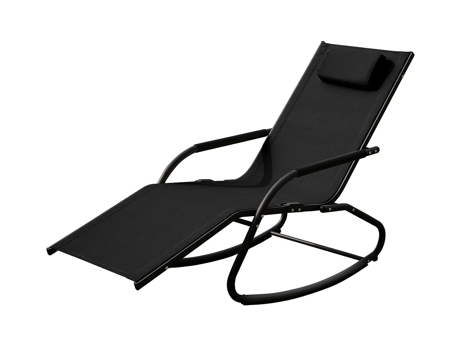 Chaise longue à bascule