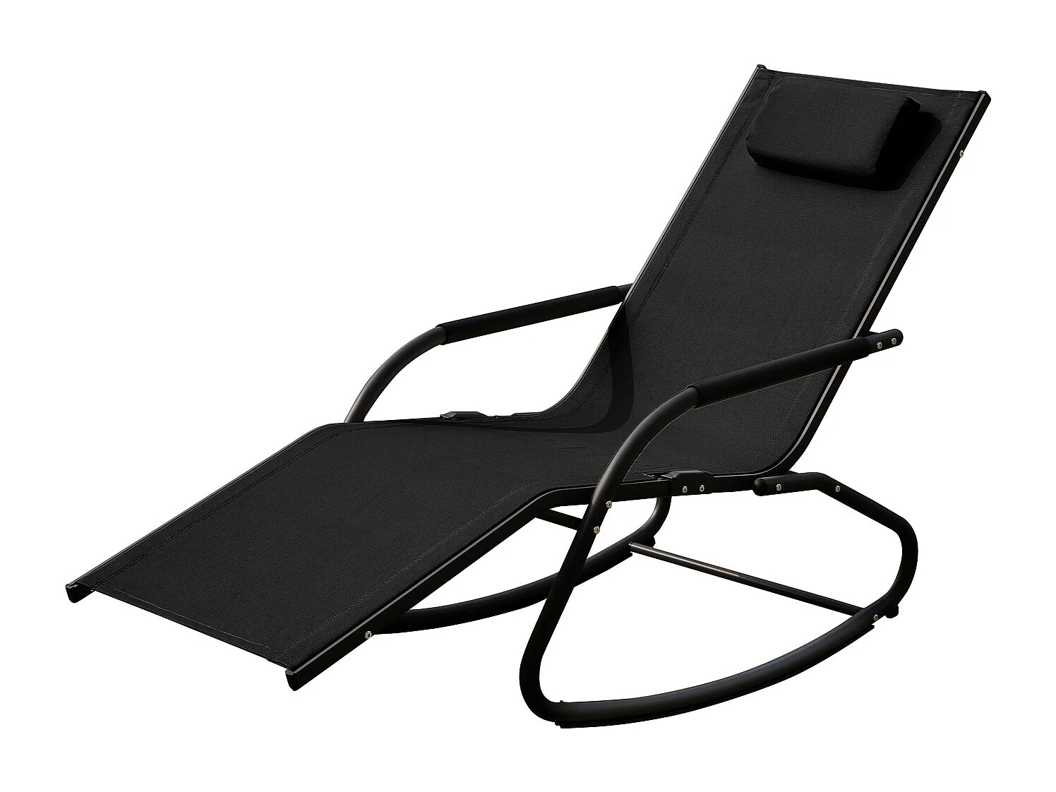 Chaise longue à bascule