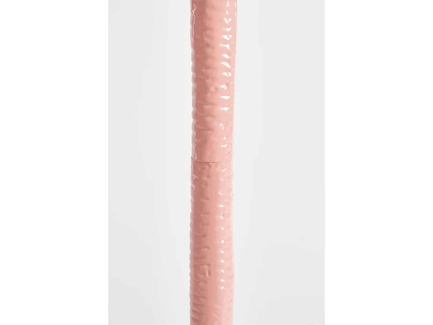 Mesa auxiliar de Aluminio reciclado - 24 x 24 x 68 - Rosa claro - COLIN