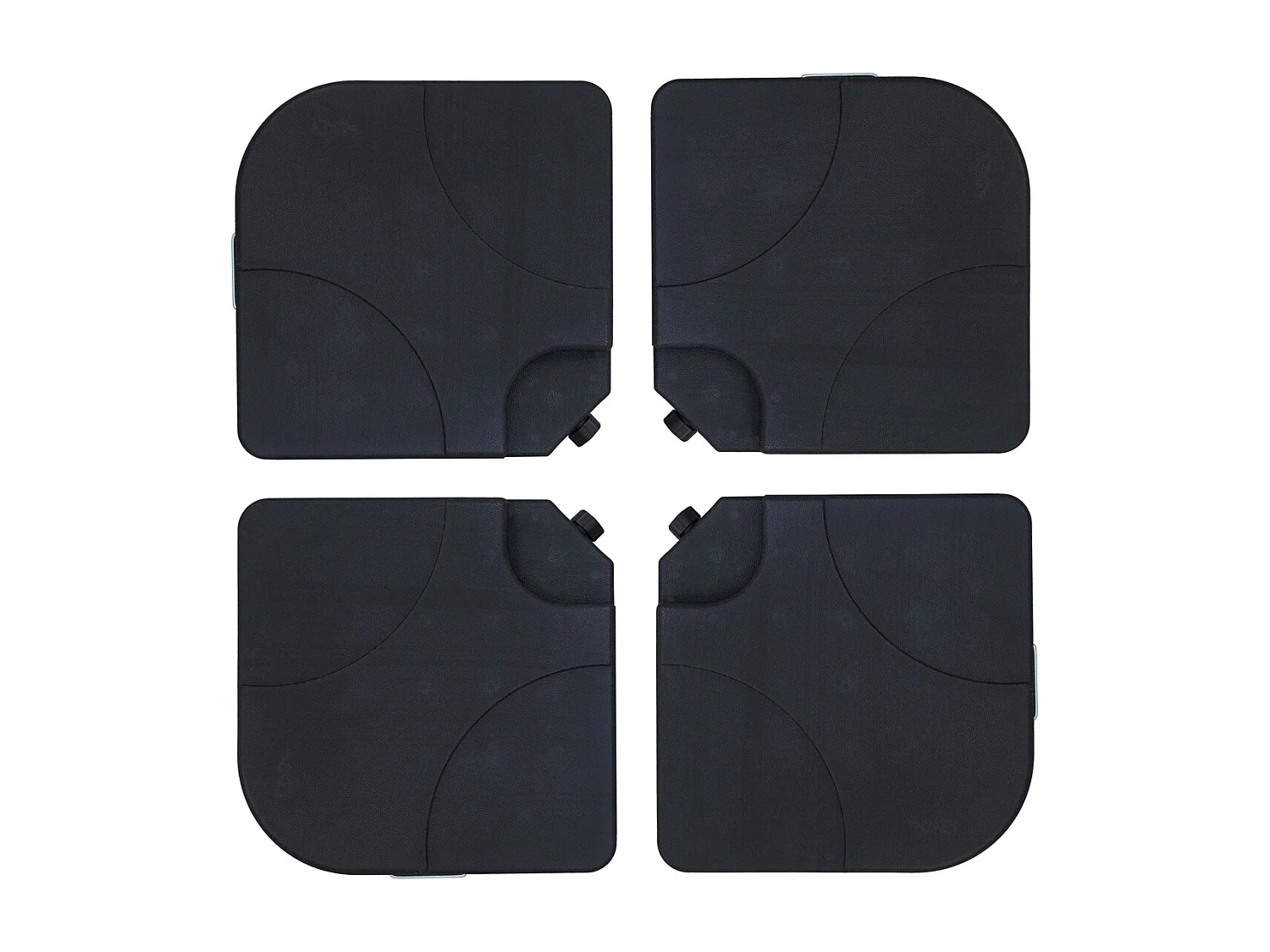 Porte-parapluies poids remplissables 4 pcs.