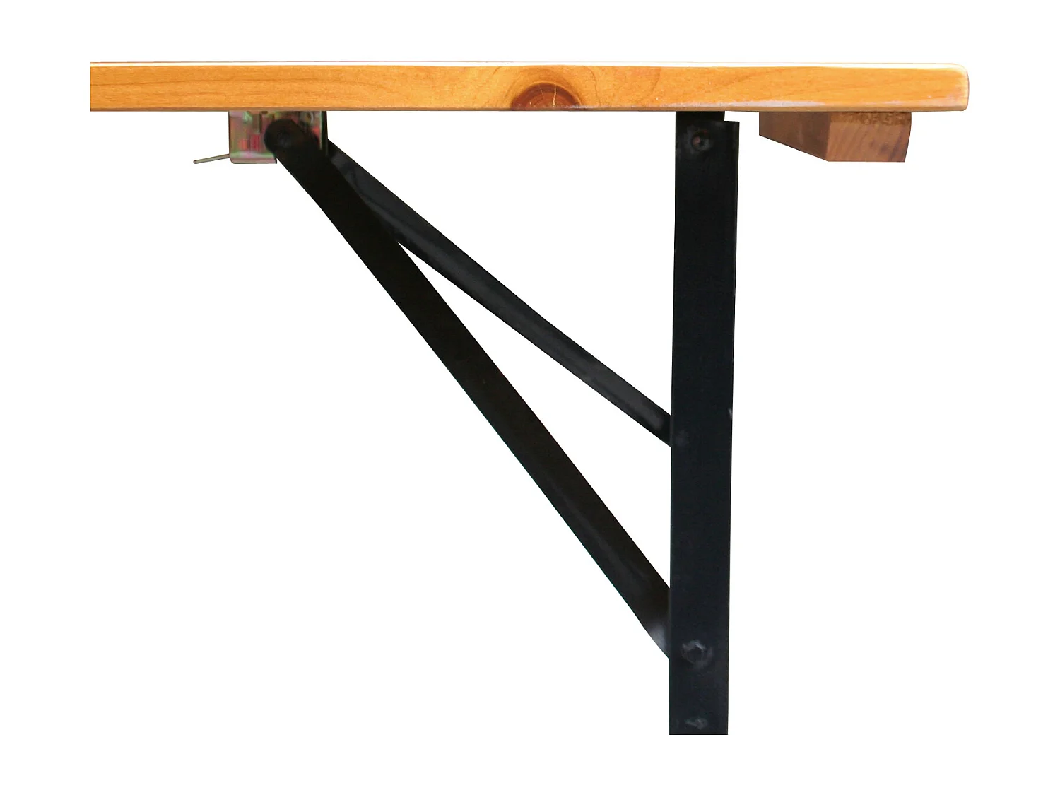 Garniture de brasserie pliante 3 pièces en bois