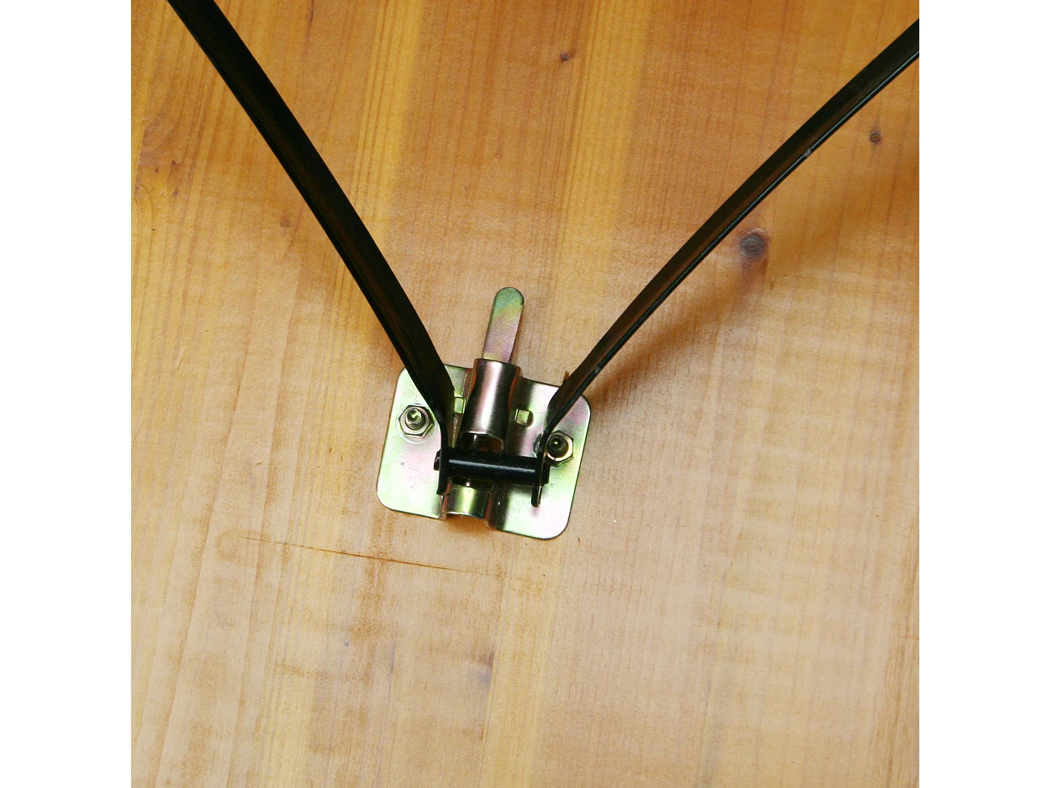 Garniture de brasserie pliante 3 pièces en bois