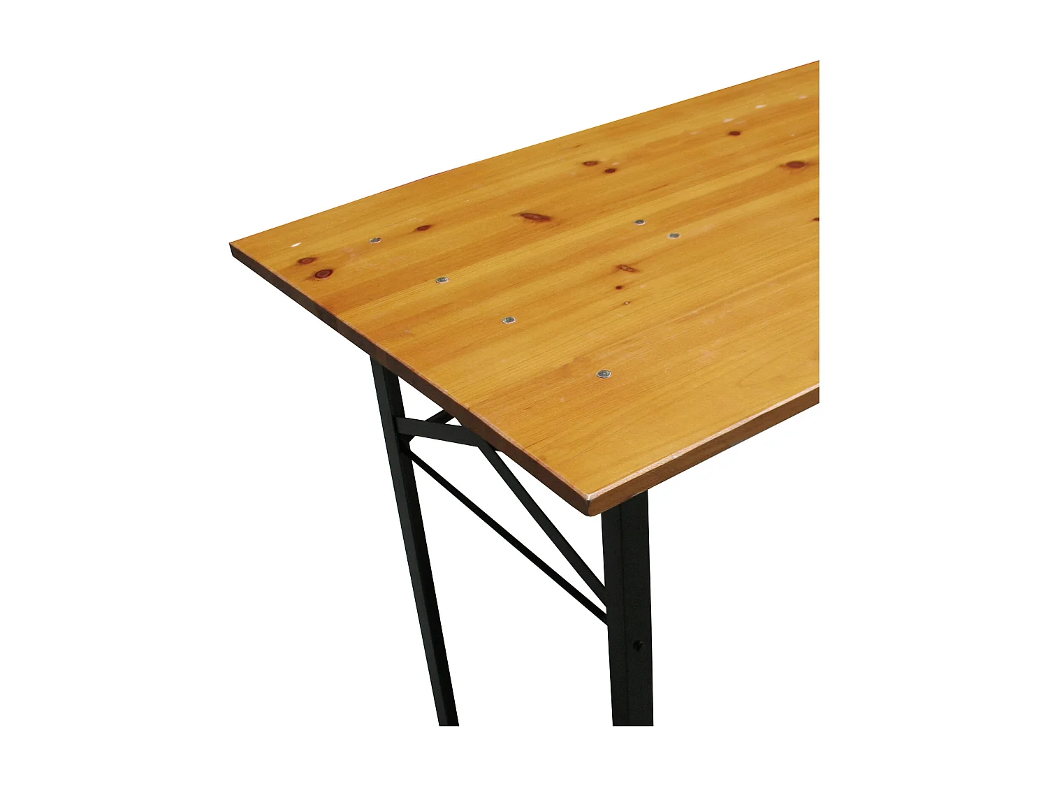 Garniture de brasserie pliante 3 pièces en bois