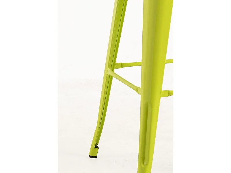 Lote de 2 Taburetes Torix Respaldo - Verde Flora