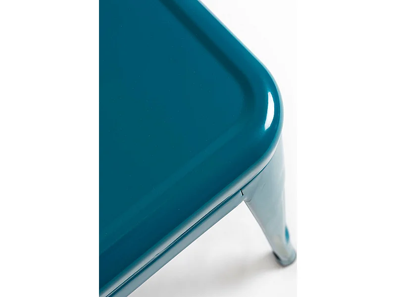 Lote de 6 Taburetes Torix Pequeños - Verde azulado