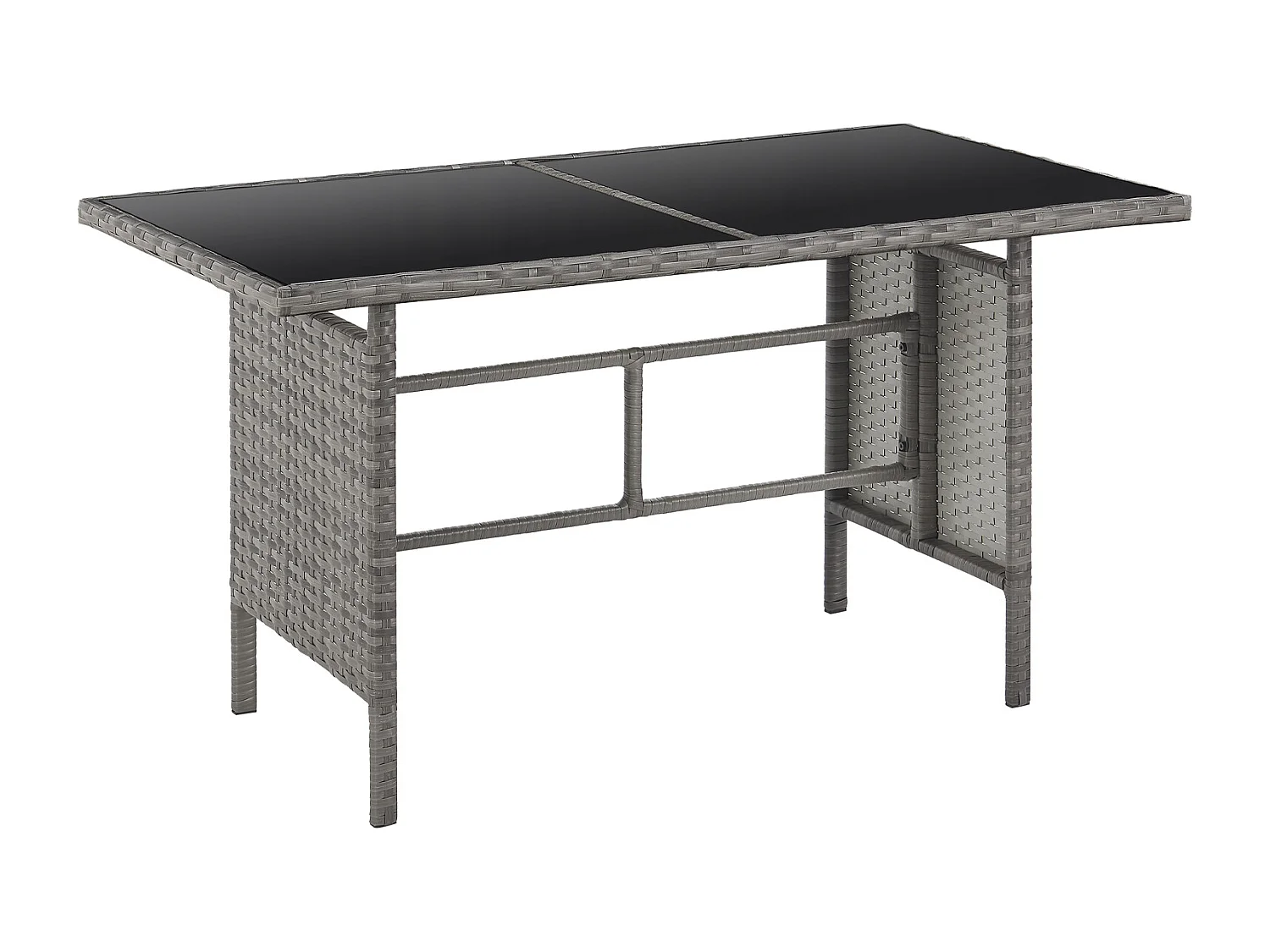 Ensemble de meubles de jardin en poly rotin