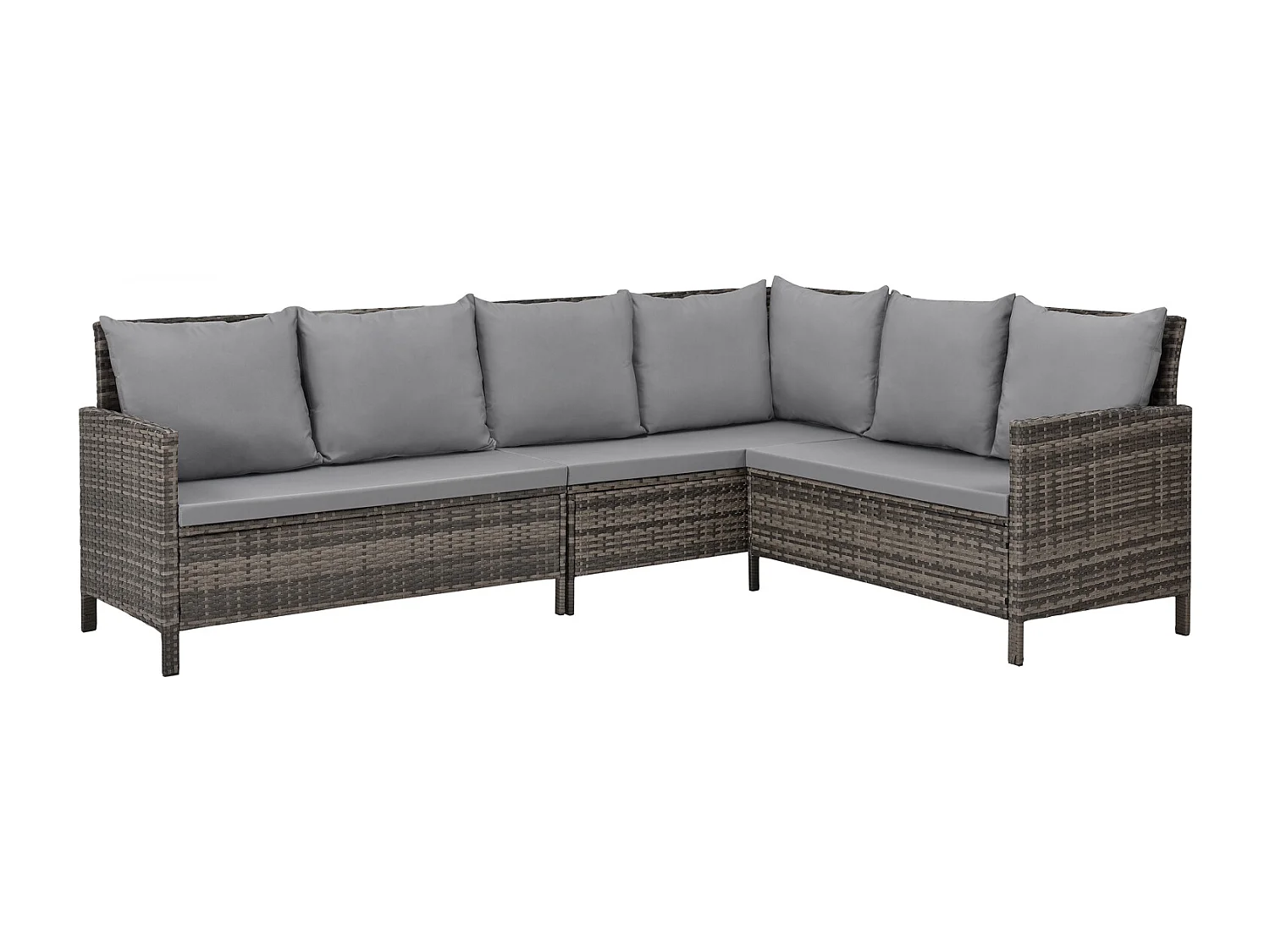 Set Poly Rotin Salon de jardin avec Housse