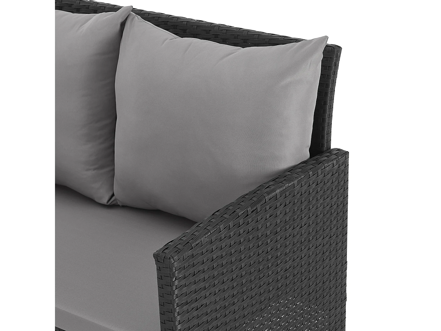 Ensemble de meubles de jardin en poly rotin