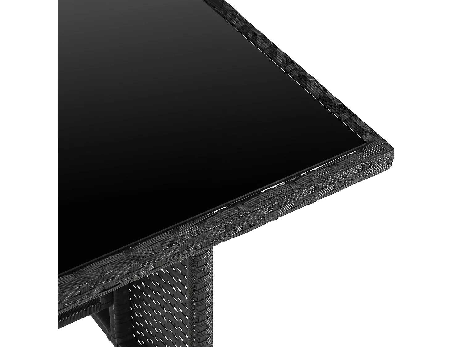 Ensemble de meubles de jardin en poly rotin