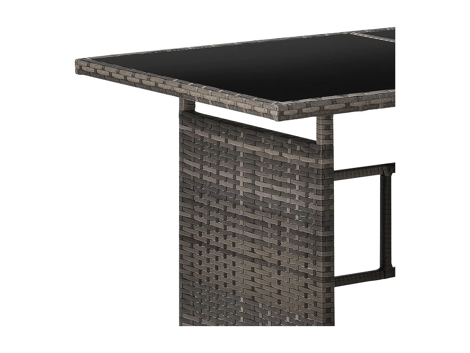 Ensemble de meubles de jardin en poly rotin