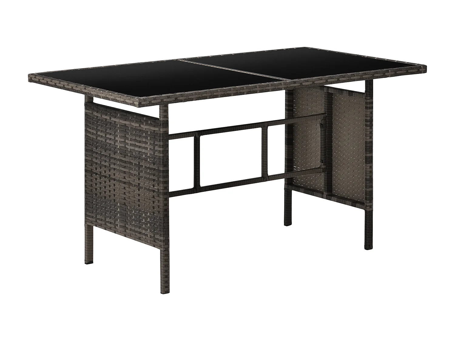 Ensemble de meubles de jardin en poly rotin