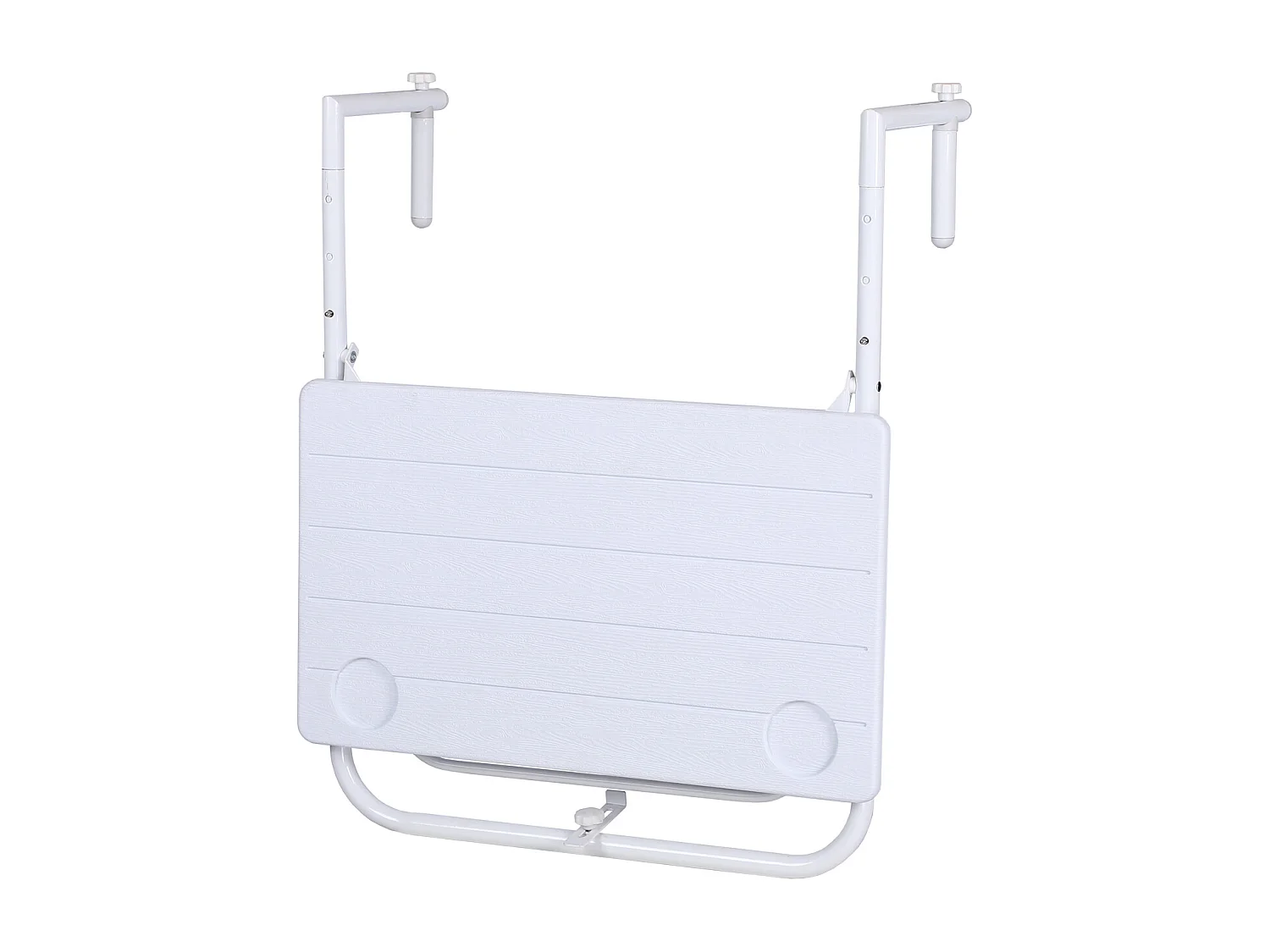 Meuble de balcon 3 pièces pliable 1 table 2 chaises