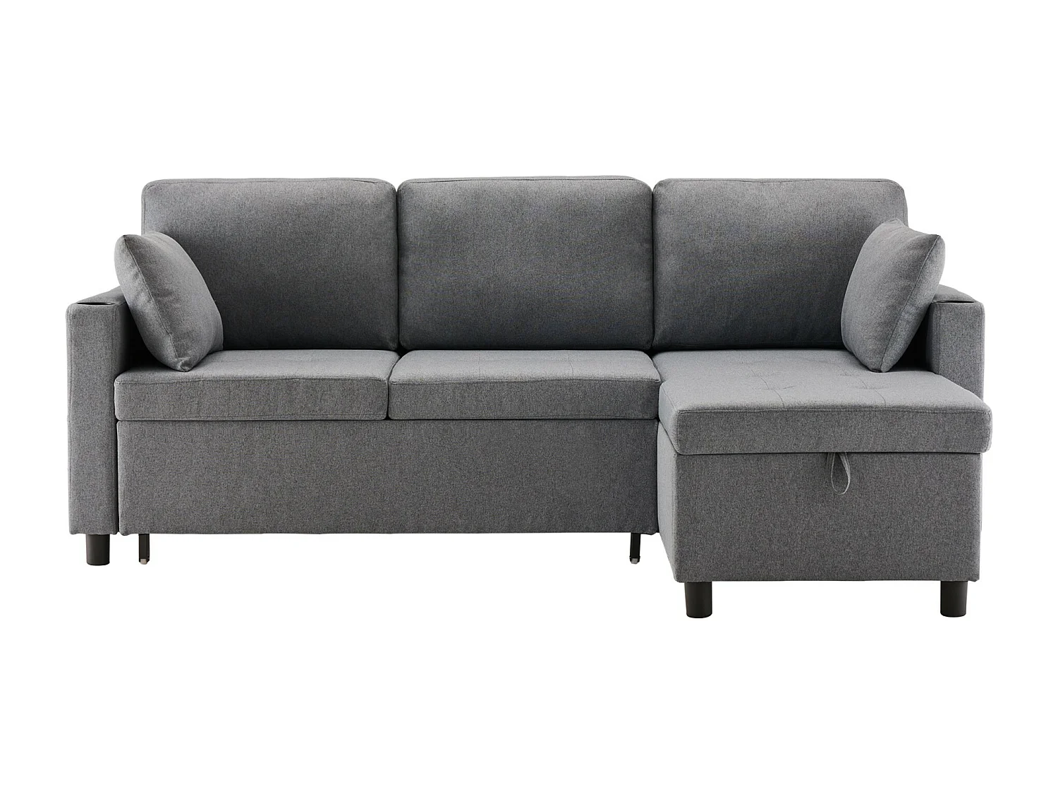 Divano letto con funzione letto e contenitore, Divano a L, Mobili imbottiti dal design moderno, Divani e poltrone