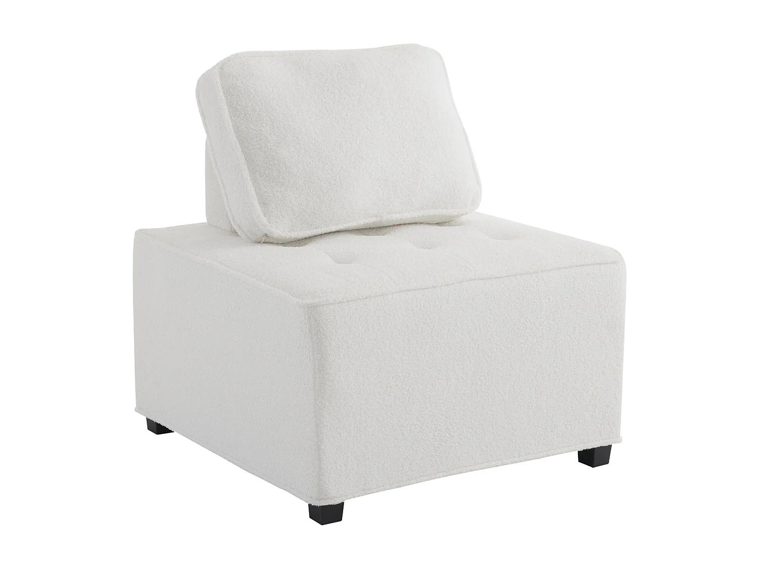 Divano singolo a 4 posti, divano componibile da soggiorno, poltrona leisure, poltrona senza braccioli, divano componibile, divano patchwork