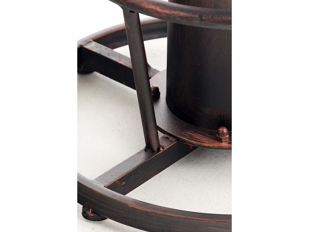Table haute de bar - rond Ø 54 cm - Métal - Bronze - Ruhr