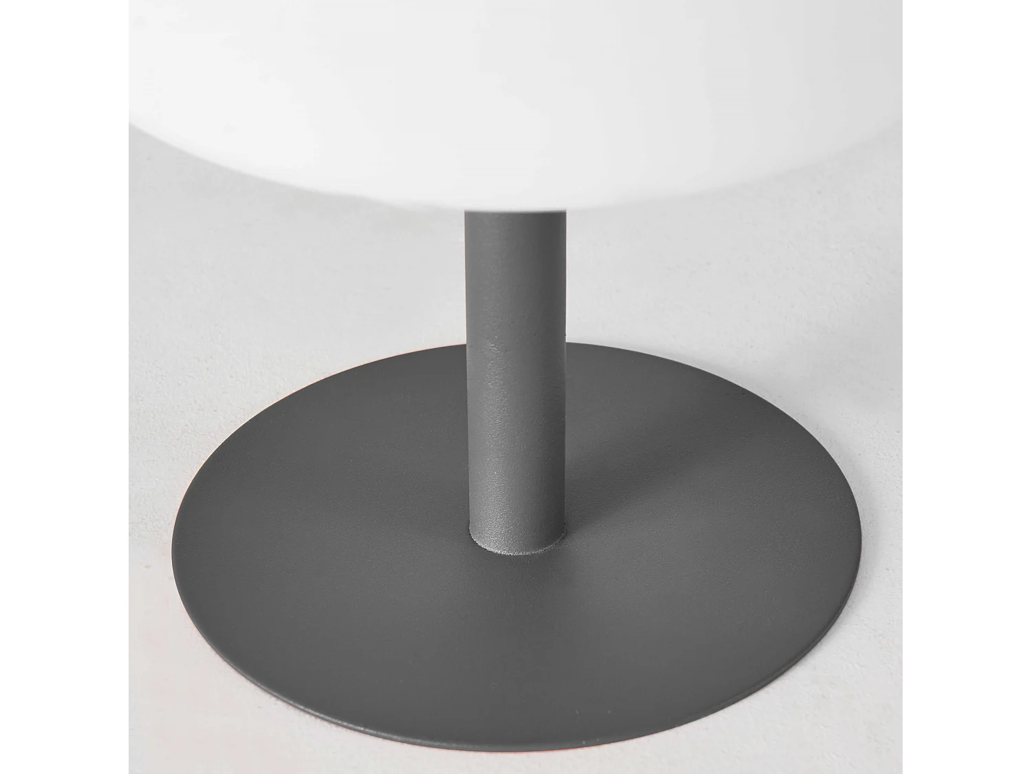 Mini lampe acier anthracite