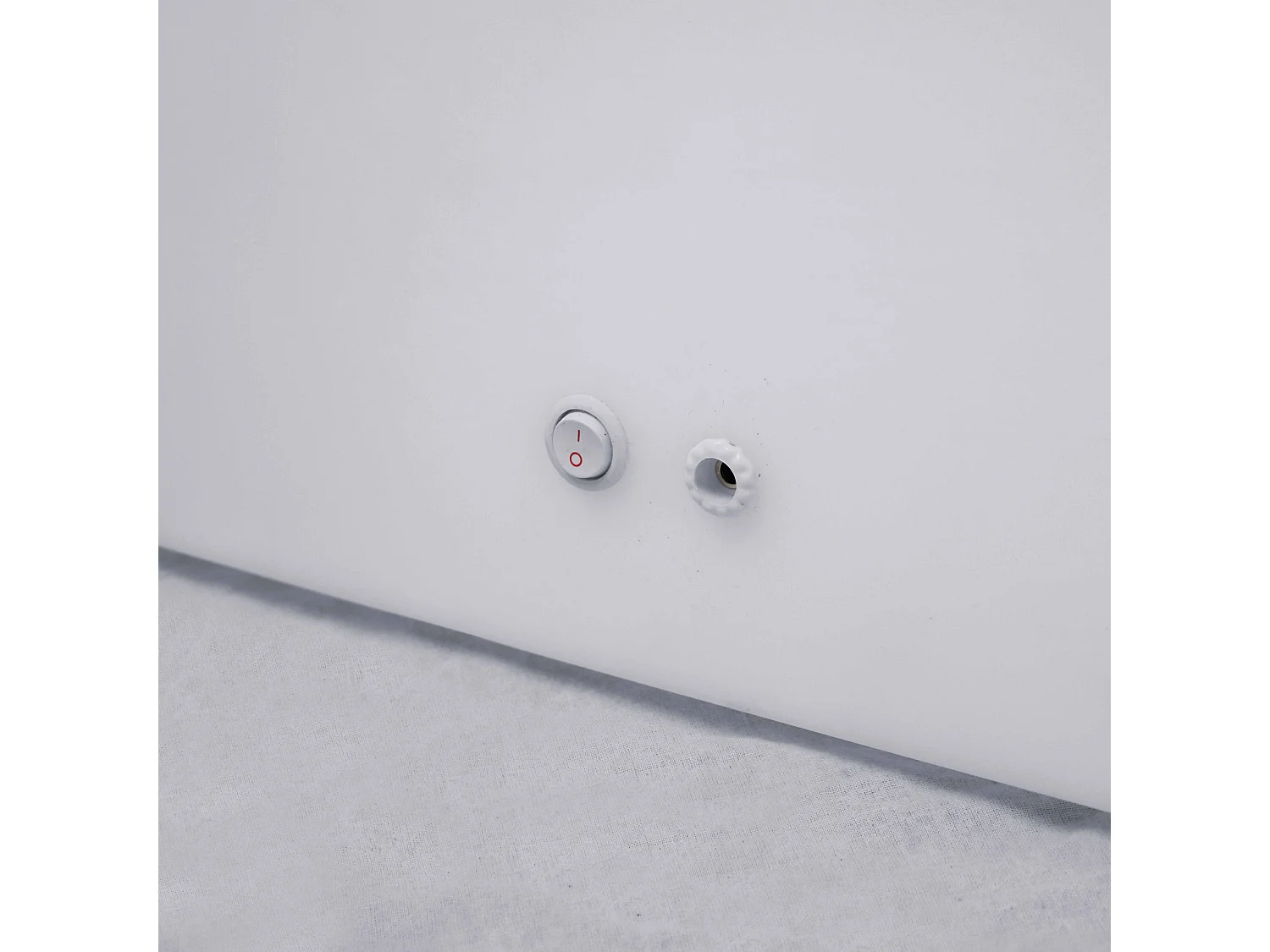 Banc lumineux rectangulaire à LED blanc