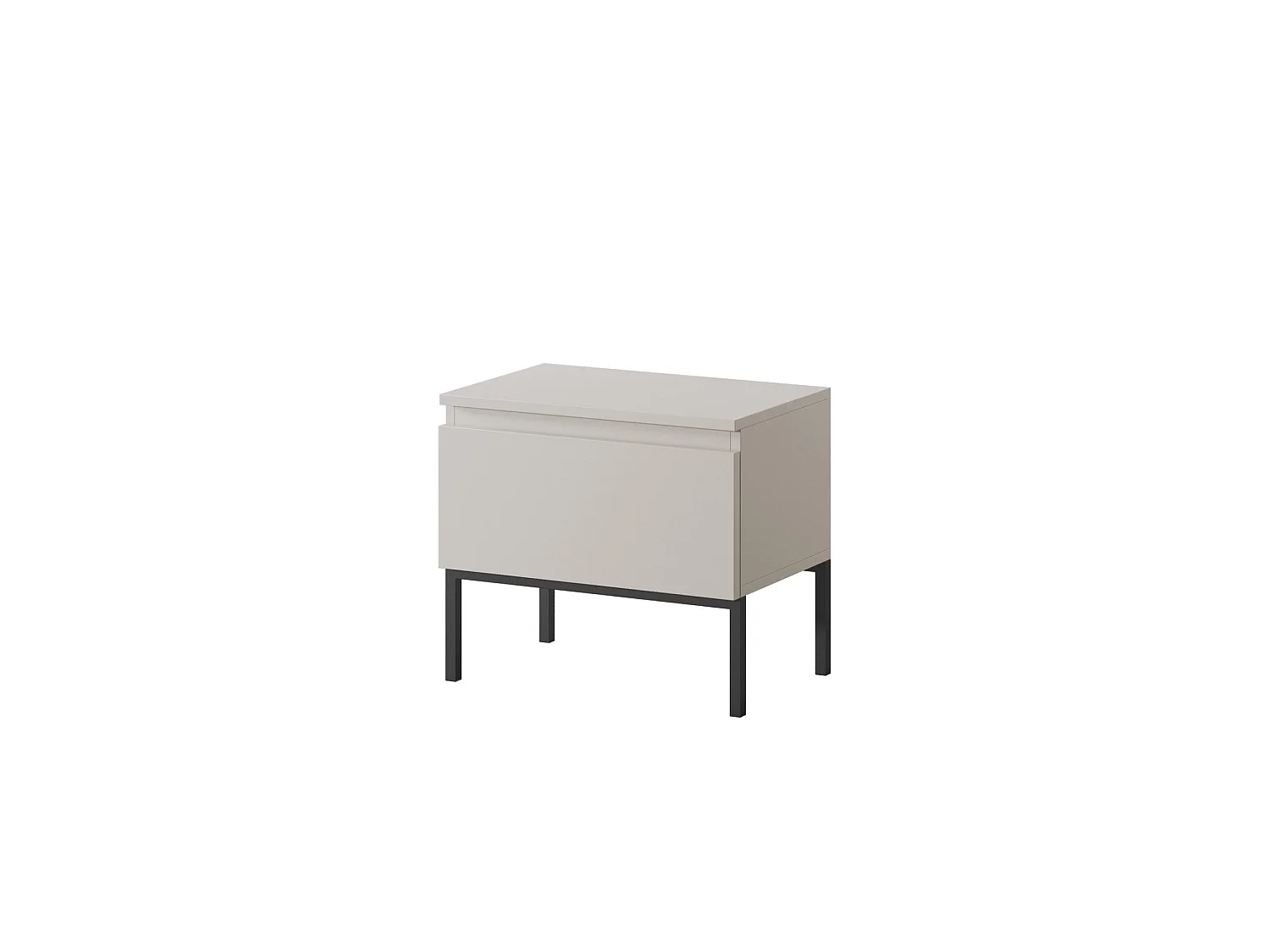 Nachttisch - Beige - BEMMI