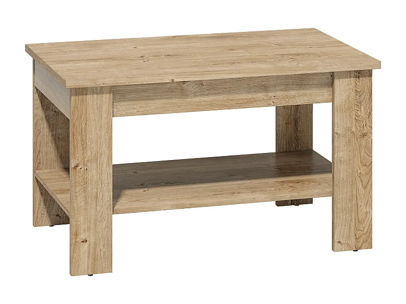 COUCHTISCH Luis Ribbeck Eiche, 96 / 59 / 57cm