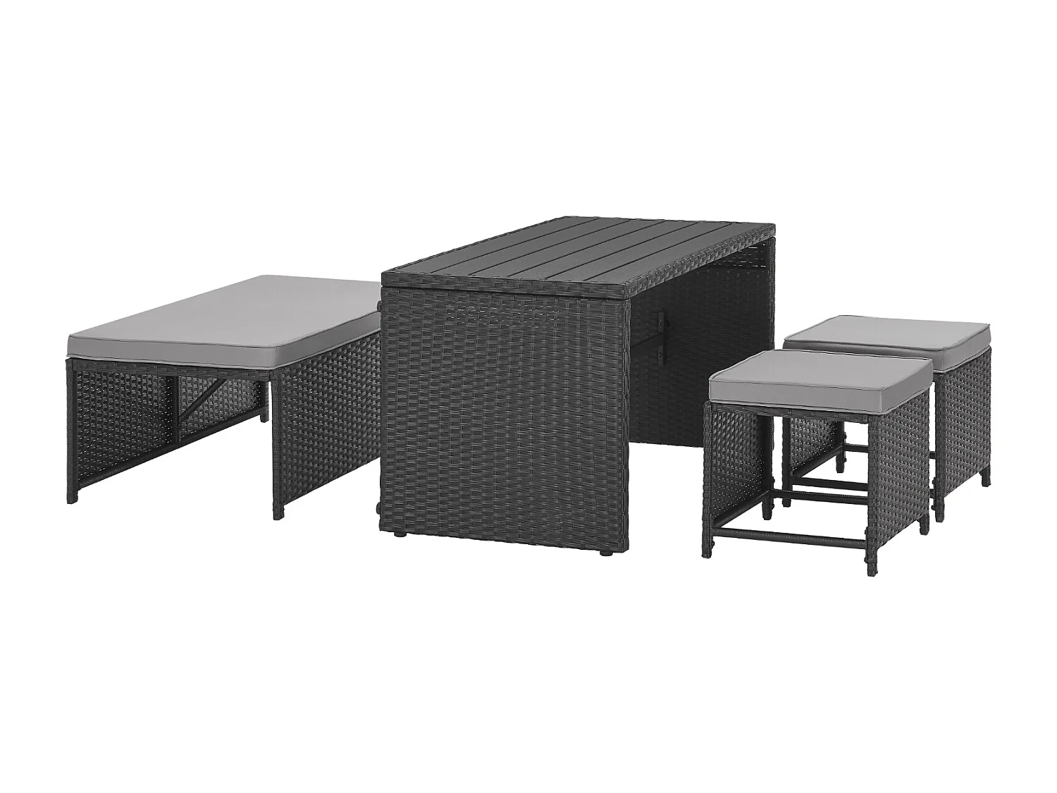 Essgruppe ATHINA Schwarz