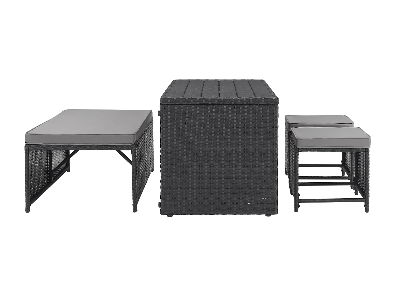 Essgruppe ATHINA Schwarz