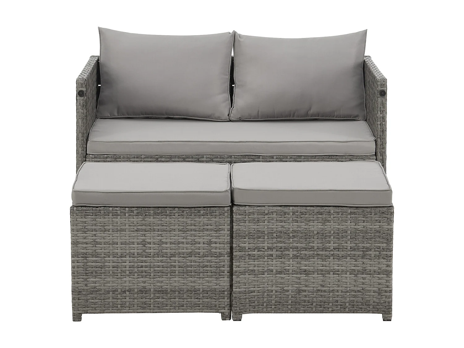 Ensemble de meubles de jardin en Polyrattan