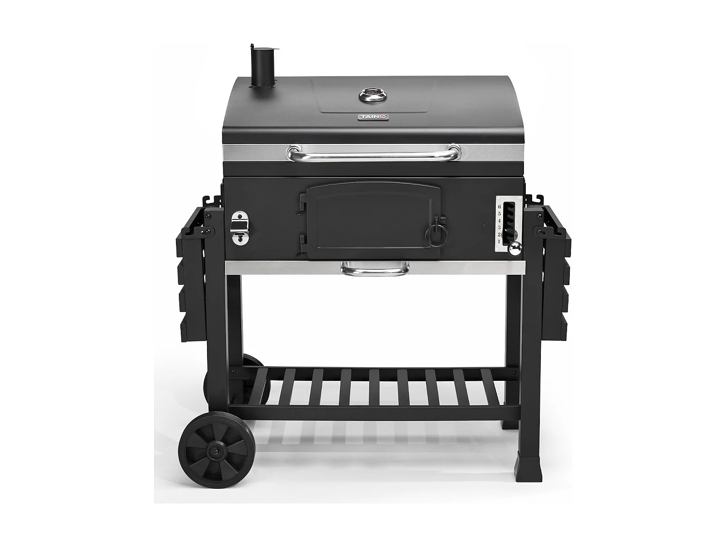 HOLZKOHLEGRILL und Smoker Set HERO XXL