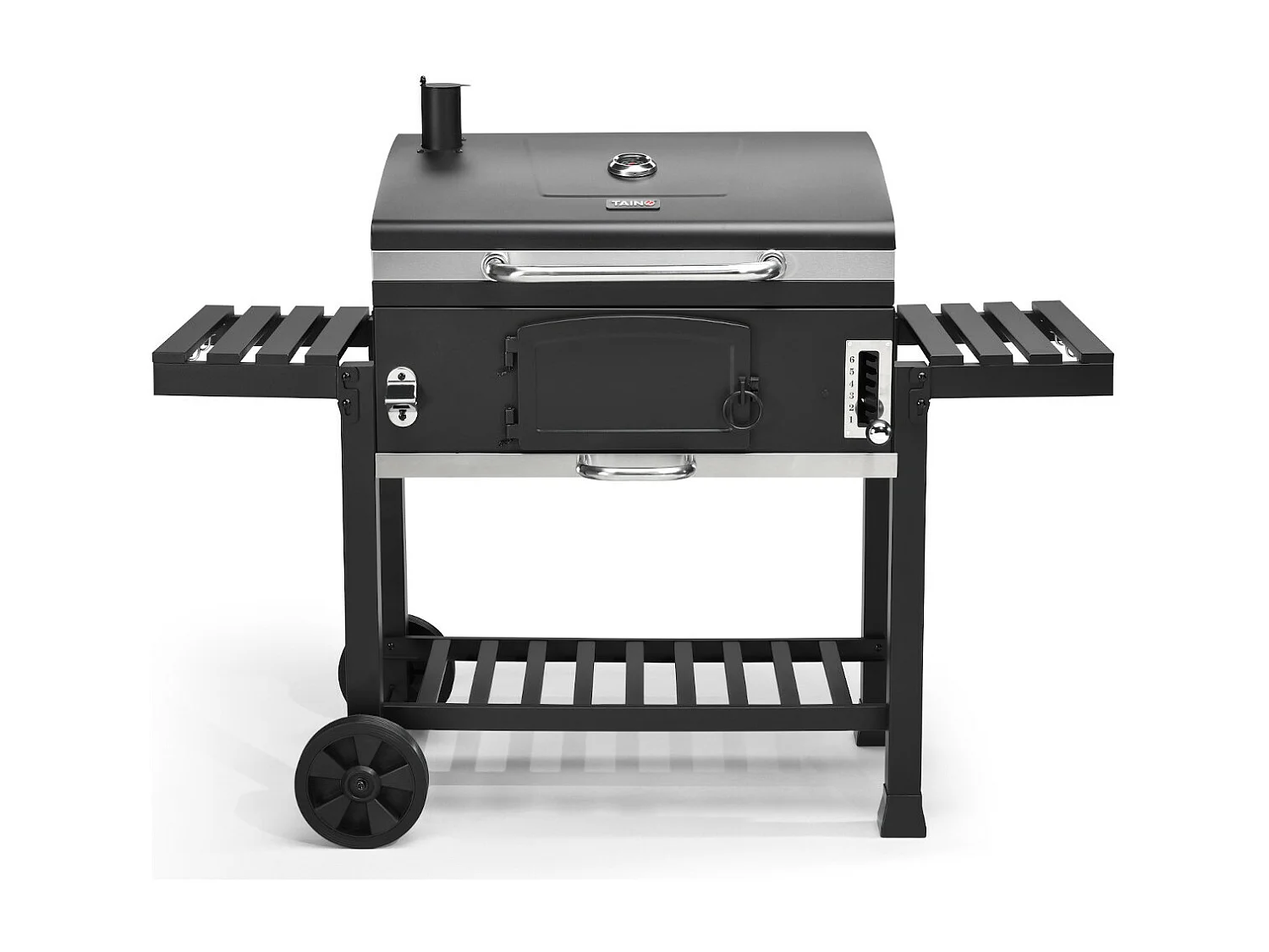 HOLZKOHLEGRILL und Smoker Set HERO XXL