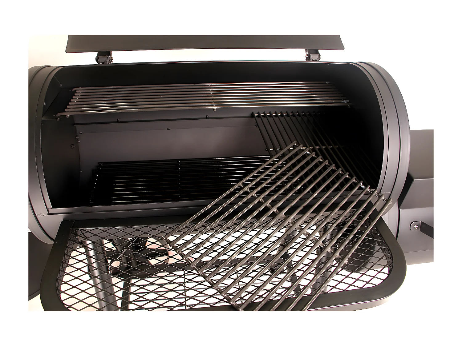 Fumoir 110 kg massif BBQ charbon de bois