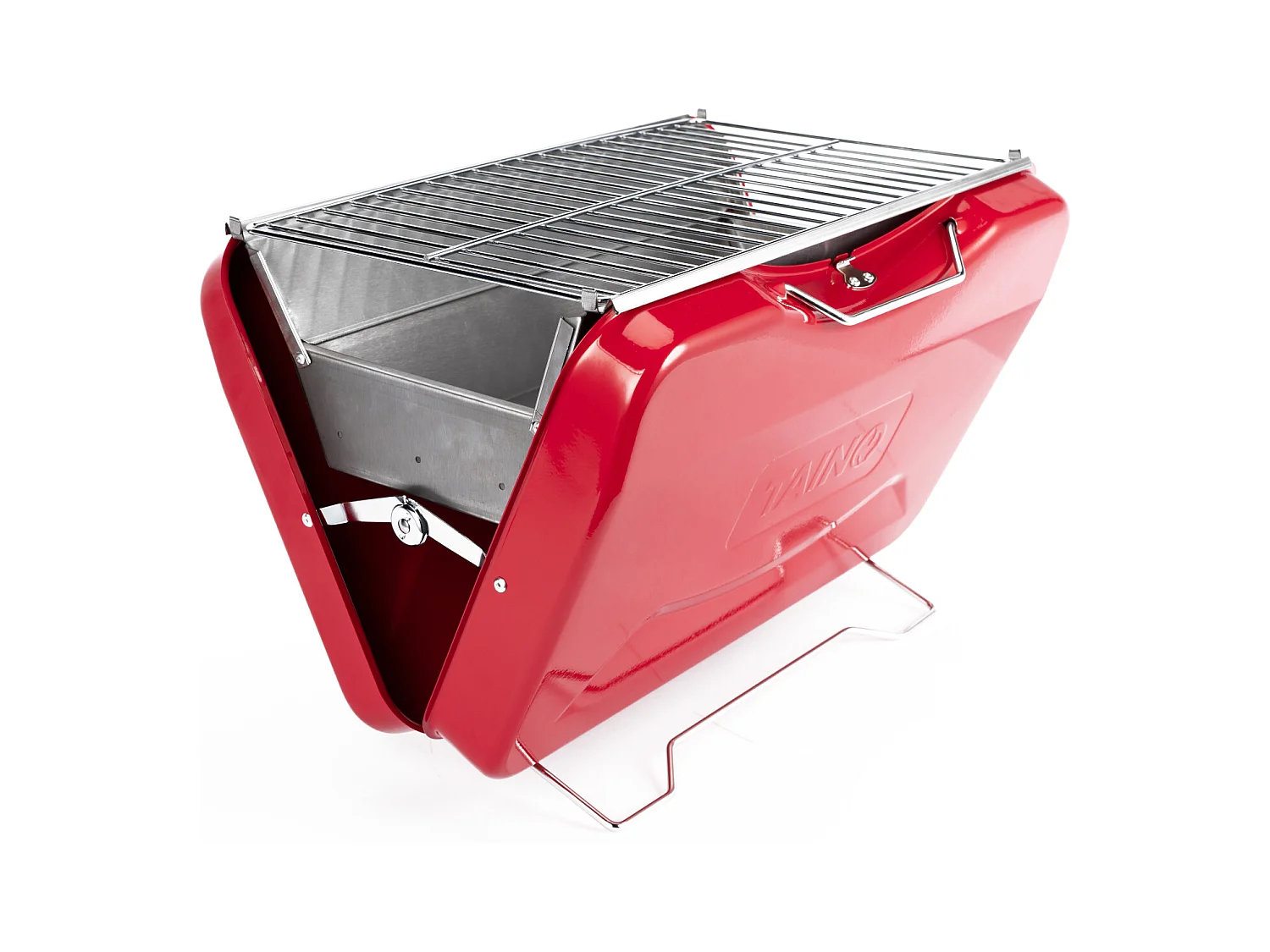 barbecue en forme de valise