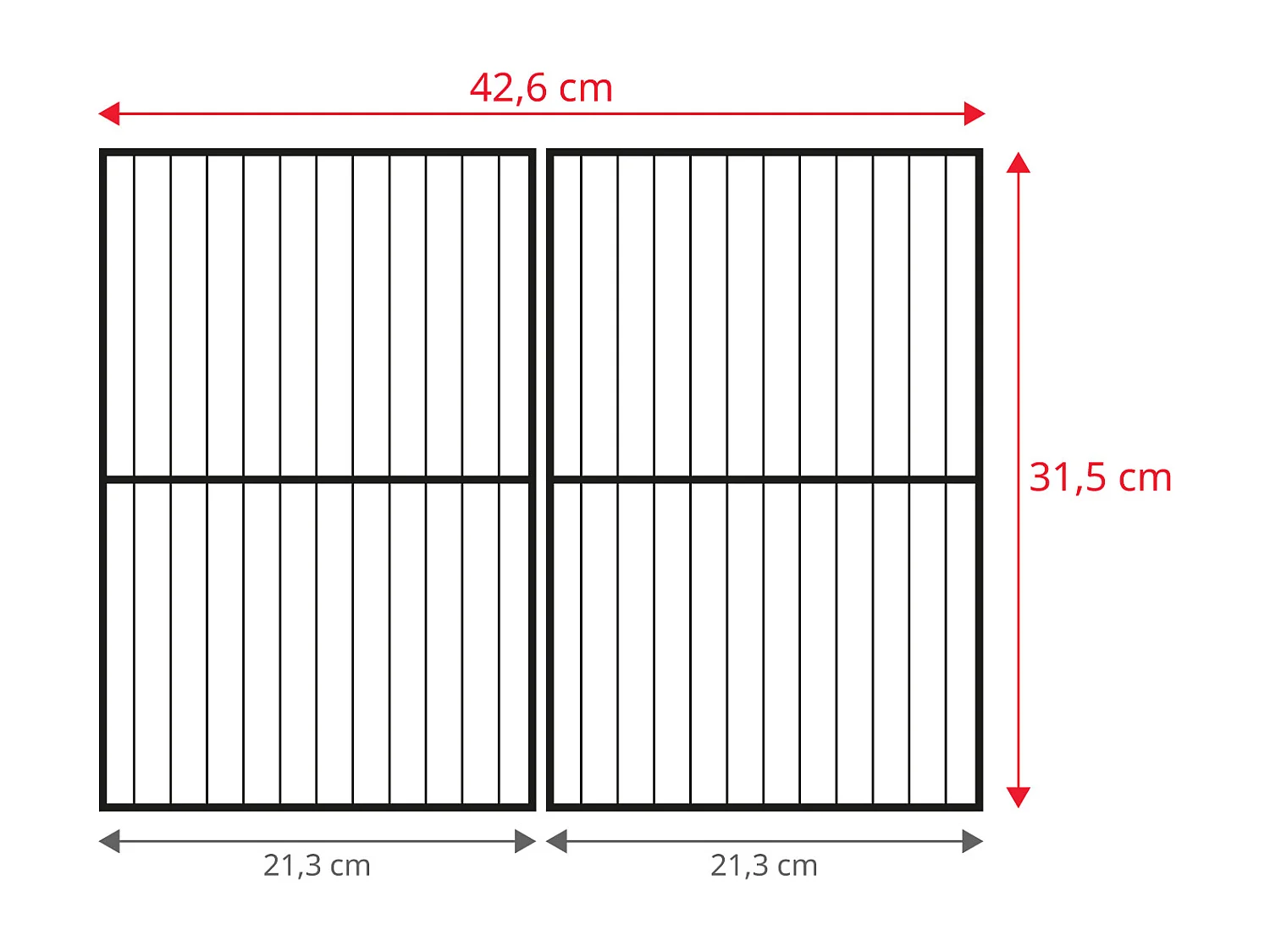 HOLZKOHLEGRILL HERO Schwarz