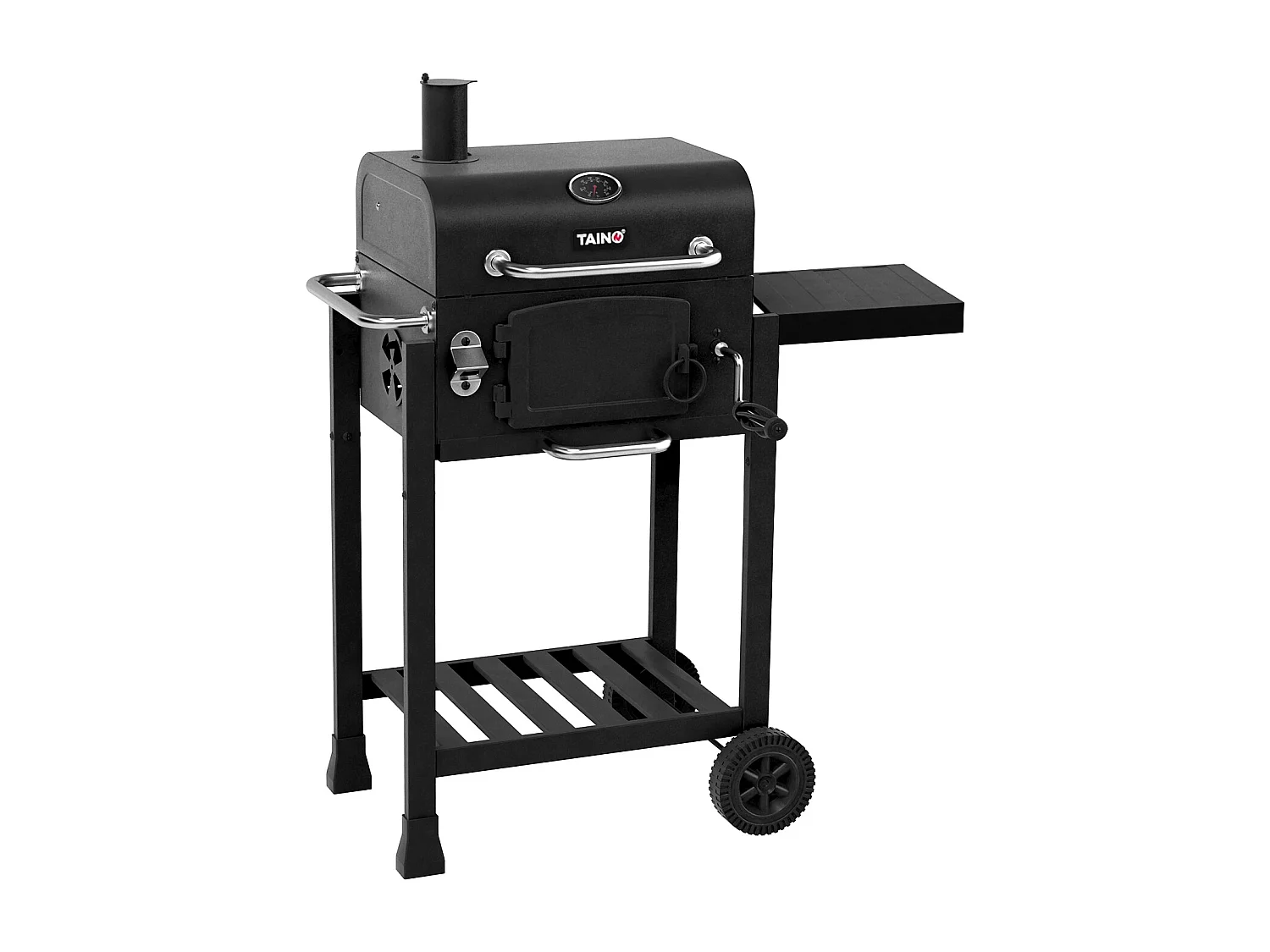 HOLZKOHLEGRILL HERO Schwarz