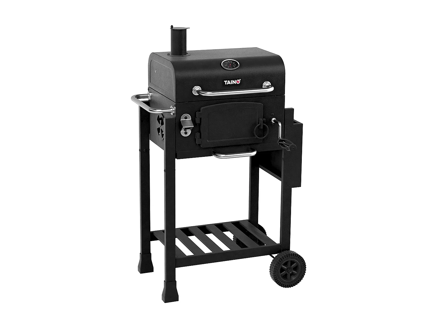 HOLZKOHLEGRILL HERO Schwarz