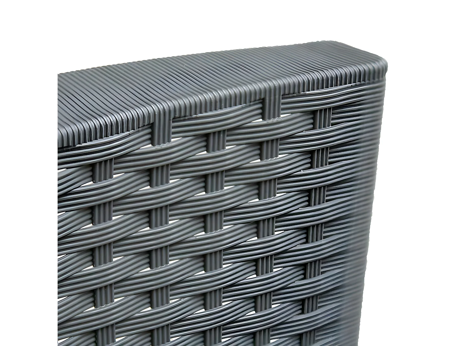 Set Bistro en poly rotin