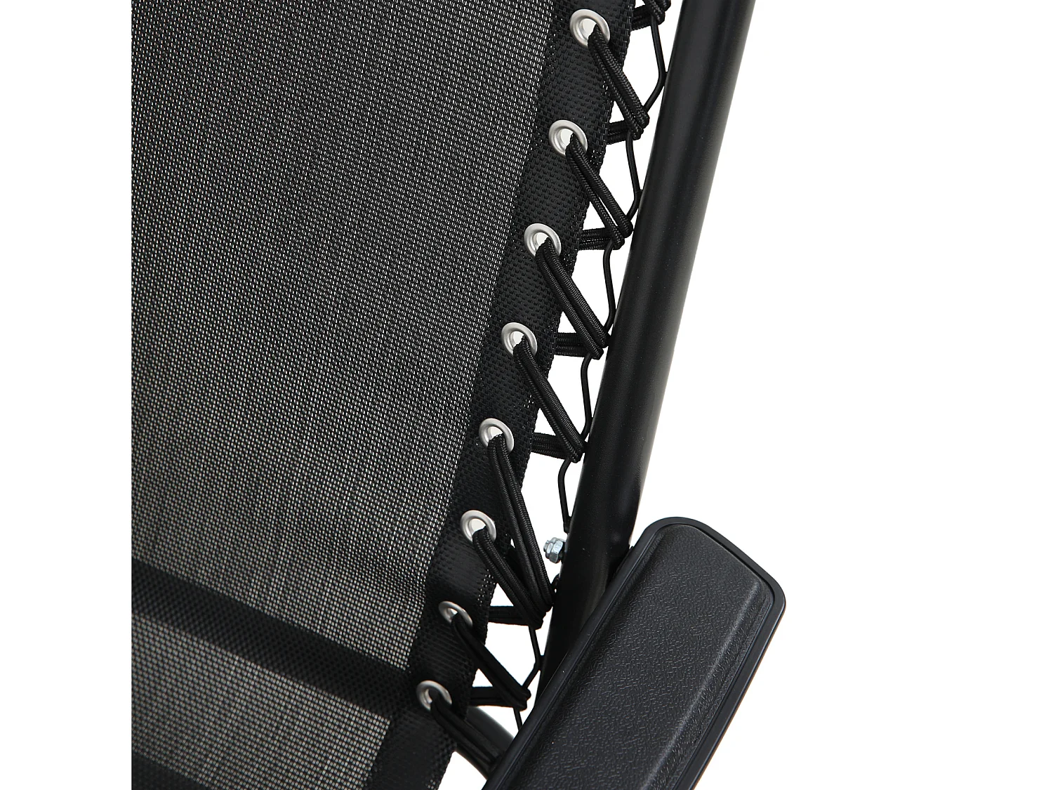 Lot de 2 chaises de jardin avec coussin pliables