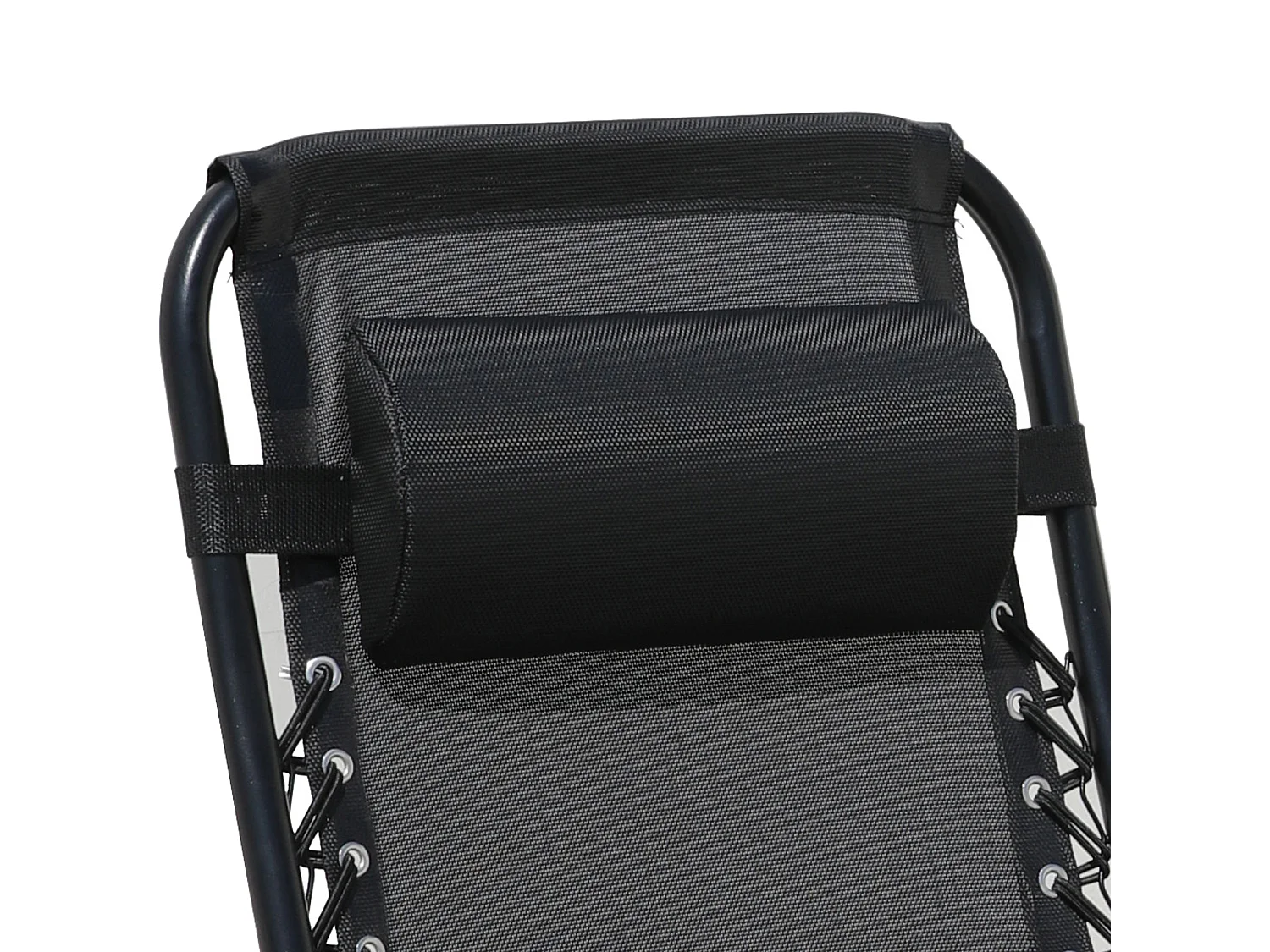 Lot de 2 chaises de jardin avec coussin pliables