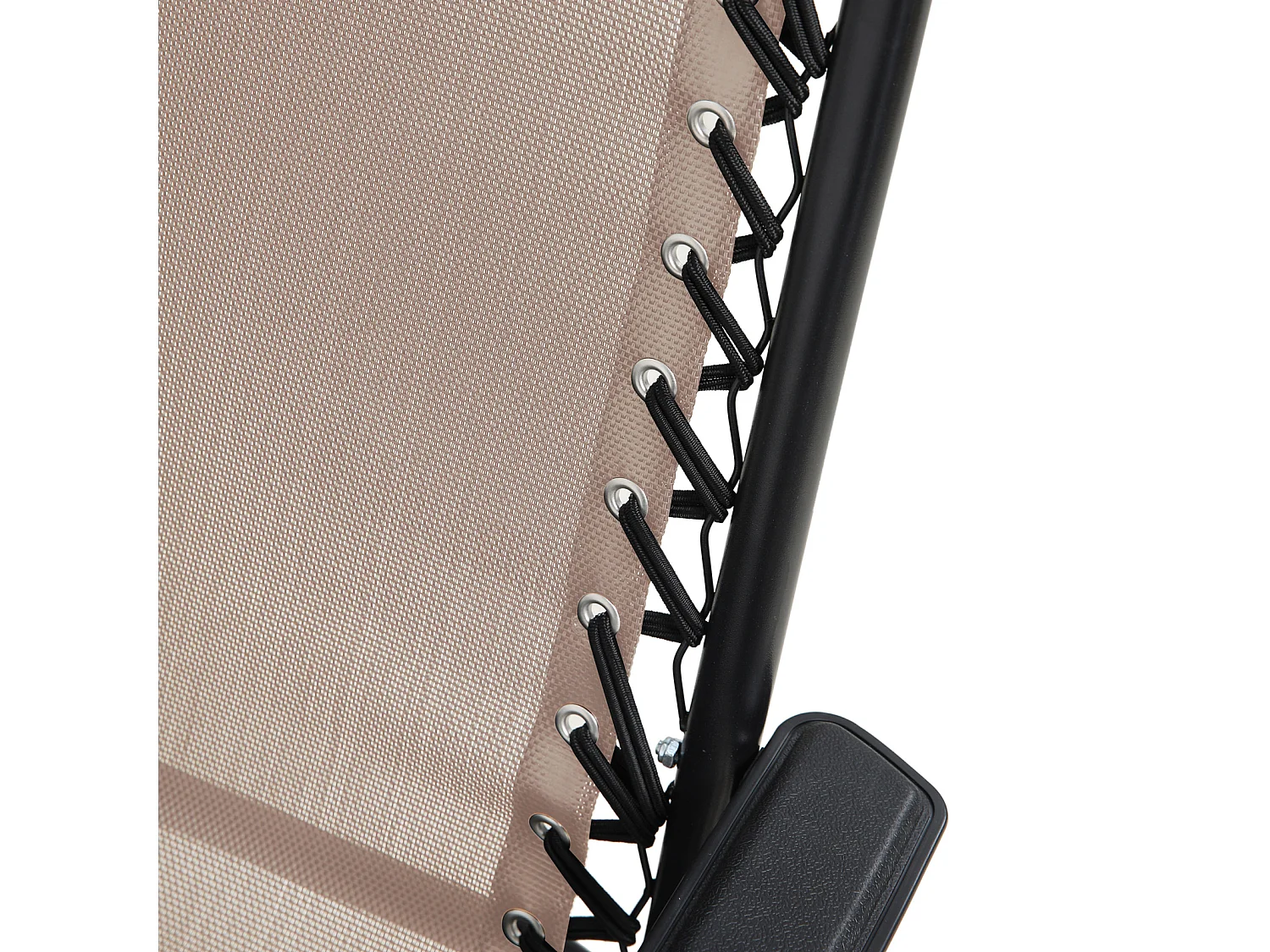 Lot de 2 chaises de jardin avec coussin pliables