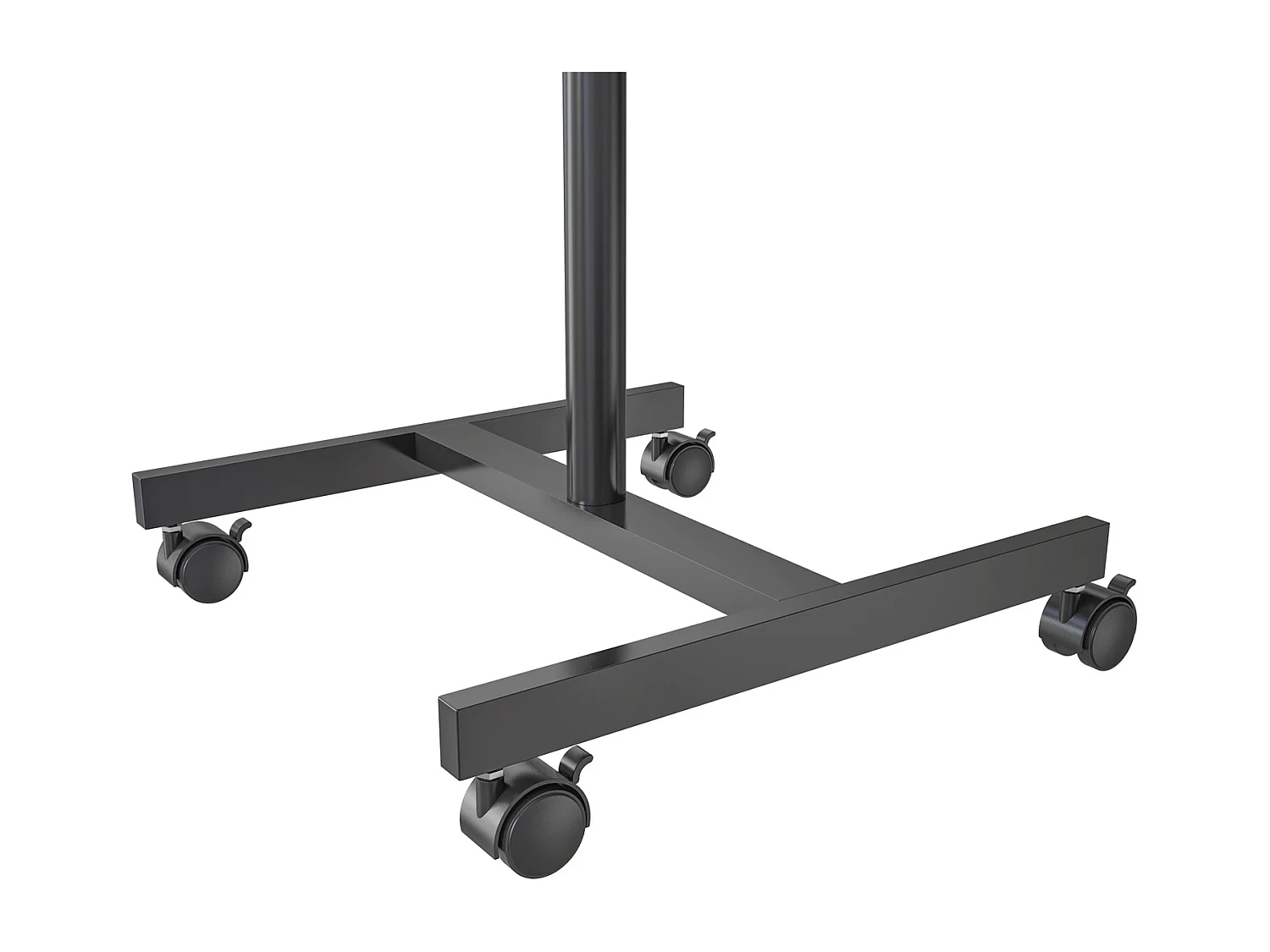 Support pour ordinateur portable à roulettes Réglable en hauteur