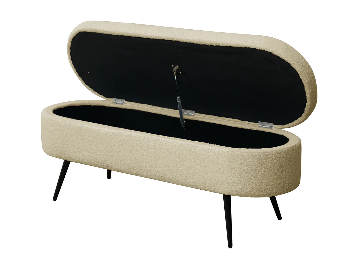 Banc avec d'espace de rangement