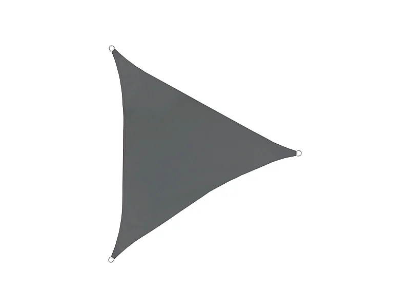 Voile d'ombrage triangulaire étanche 160g/m² UV50+ protection solaire
