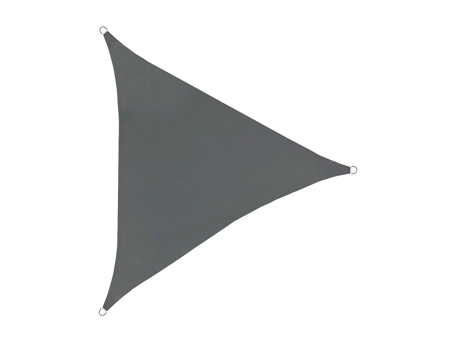 Voile d'ombrage triangulaire étanche 160g/m² UV50+ protection solaire