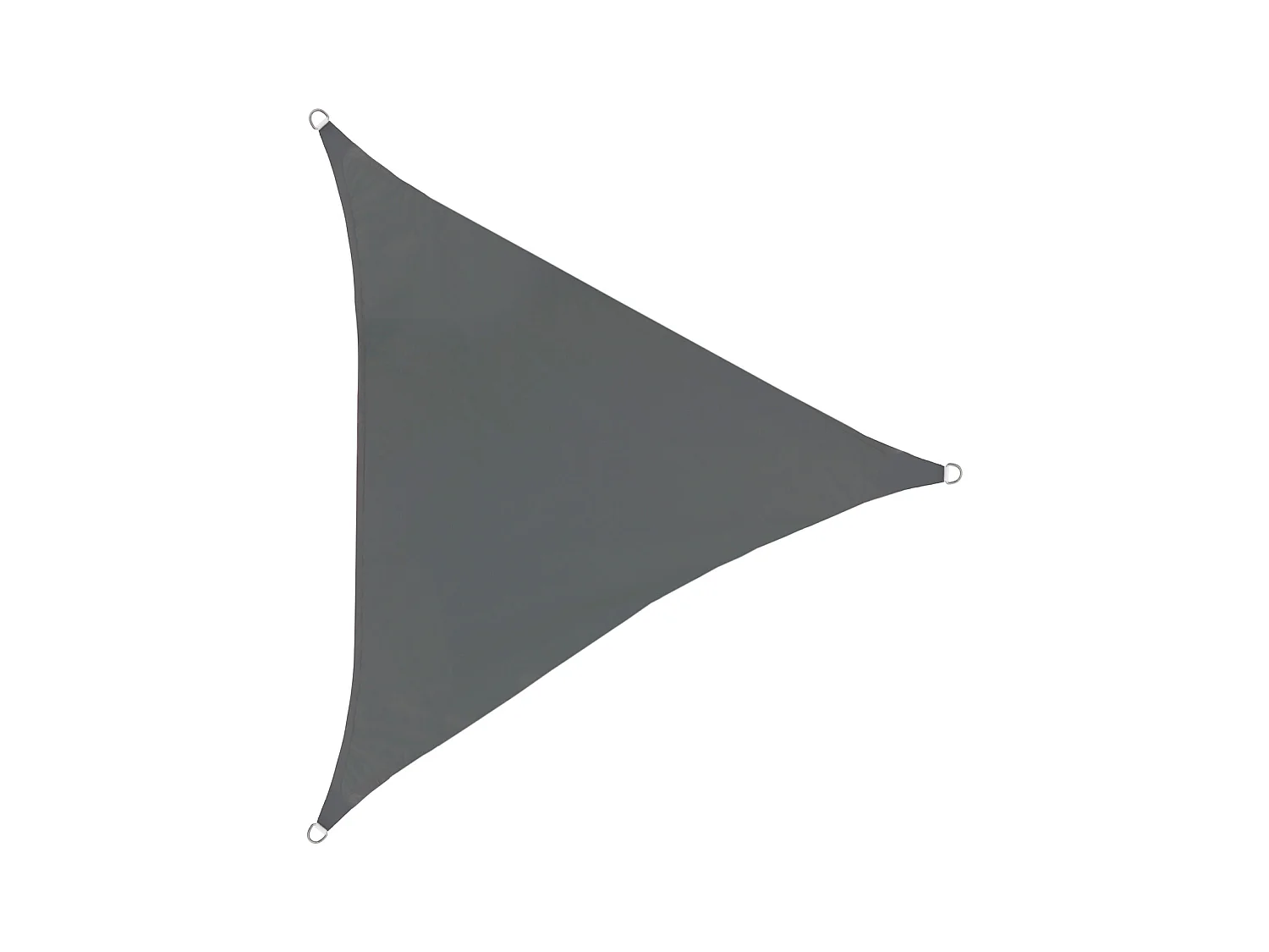 Voile d'ombrage triangulaire étanche 160g/m² UV50+ protection solaire